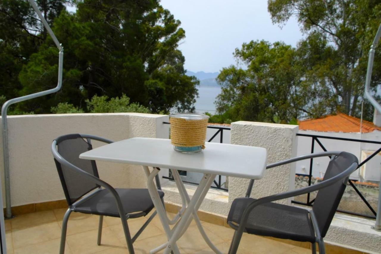 Apartment With Sea View And Balcony 60M From Beach Aegina المظهر الخارجي الصورة